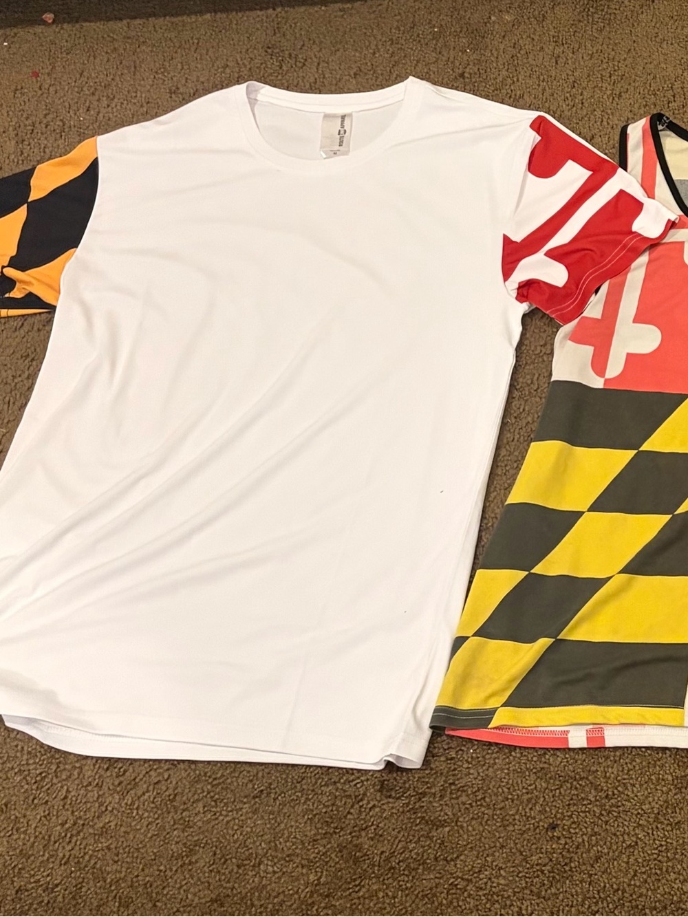 Route One Apparel Women’s Maryland Flag Activewear Lot. Sizes . M-XL. See pics.